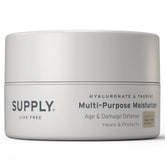 Supply Men’s Facial Moisturizer front jar for oil-free daily hydration.