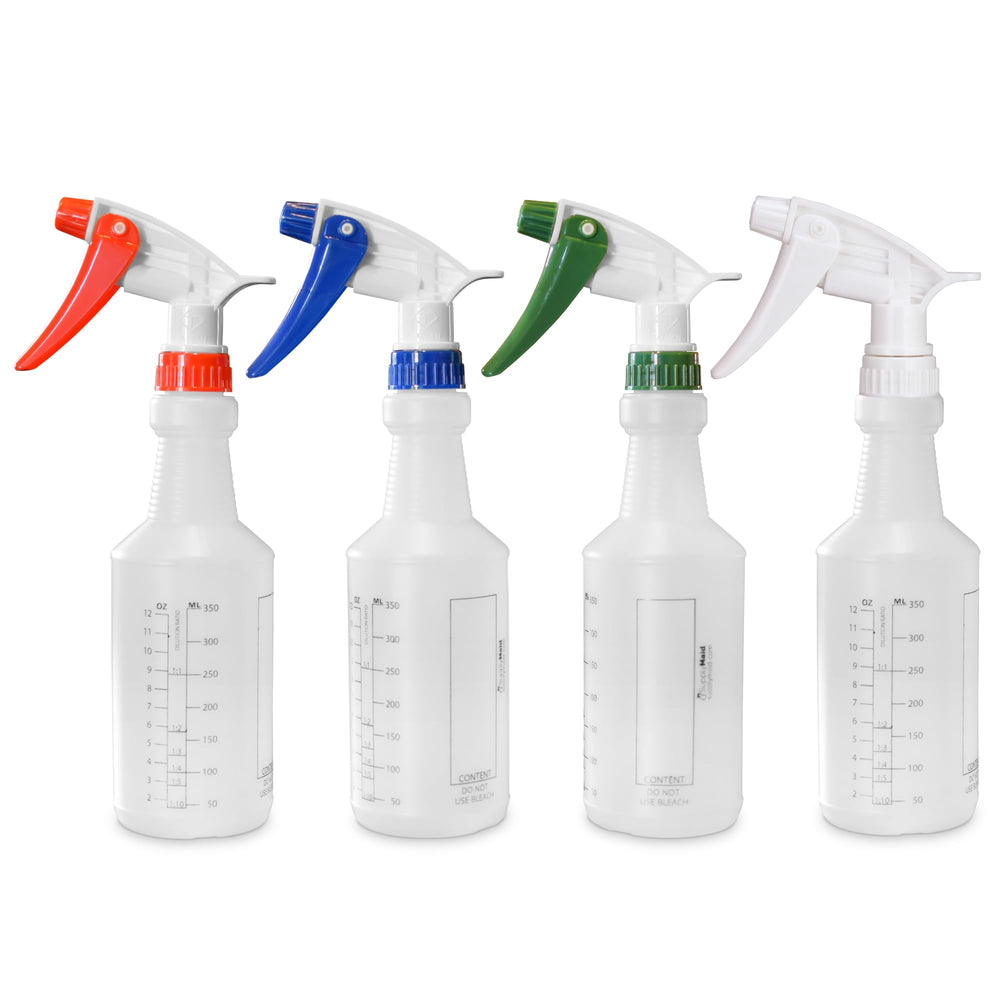 SupplyMaid spray bottle with sturdy construction for frequent cleaning tasks.