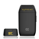 Supreme Trimmer Crunch STF602 performs face shave closeup for a smooth finish.