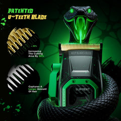 SUPRENT Fangs ergonomic body with non-slip grip boosts comfort
