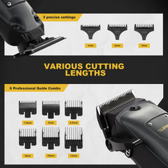 Suprent precision T-blade trimmer for detailed beard and edge work
