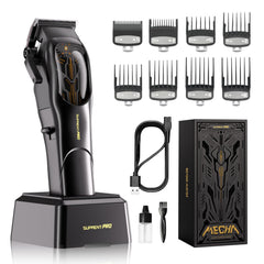 SUPRENT PRO professional hair clippers with dynamic-torque motor for precise fades.