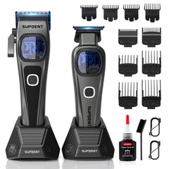 SUPRENT pro hair clippers cordless body showcases versatile at-home grooming