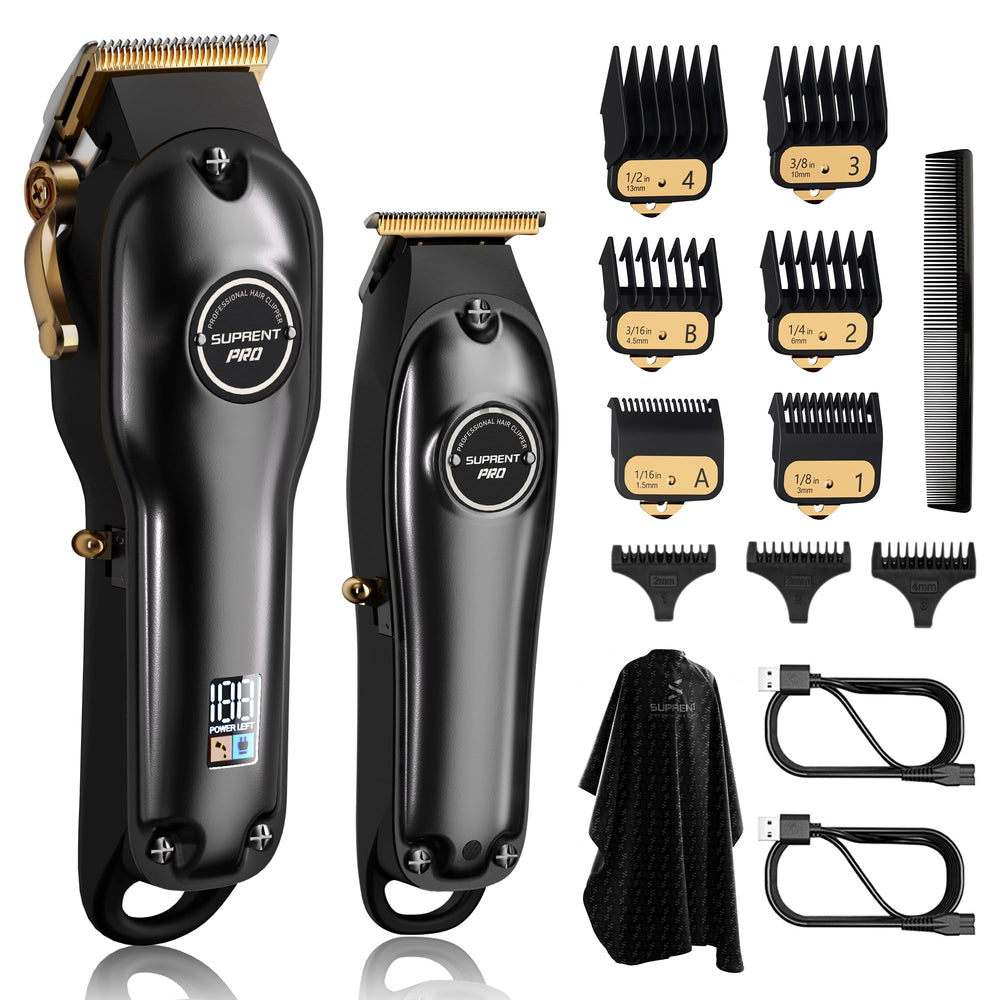 SUPRENT PRO hair clippers front view for professional-grade grooming