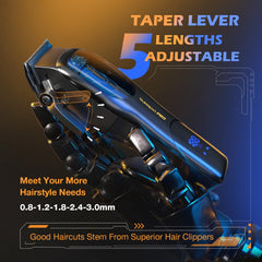 SUPRENT PRO mecha-style body provides comfortable grip and stylish design.