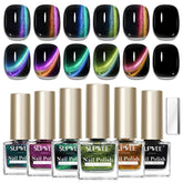 SUPWEE 9D cat-eye base black swatch delivering dramatic magnetic shimmer.