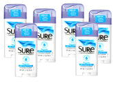 Sure antiperspirant solid regular 2.6 oz packaging front shows long-lasting odor protection.