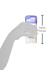 Sure Original Solid Unscented deodorant pack3 label-detail conveys packaging and value
