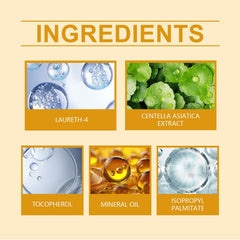 SURELIT cleansing oil rinses clean without greasy residue after water rinse
