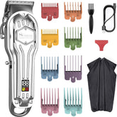 SURKER mens hair clippers front view with ergonomic grip for precise at-home cuts.