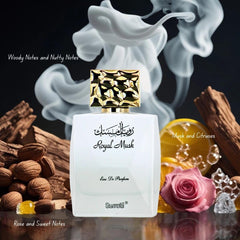 Surrati Royal Musk citrus-top-notes closeup showcasing bright opening for daytime wear