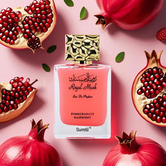 Surrati Royal Musk Pomegranate Raspberry close-up highlighting vibrant fruit notes for everyday wear