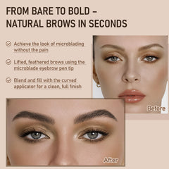SUSIKEKI dual-ended-pencil-15deg-detail-brush defines arches with micro precision.