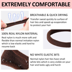 SUTHIA braid styling closeup highlights tangle-free fabric for various hair types.