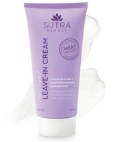 SUTRA Heat Guard Leave-In Cream bottle for hydration and heat protection