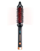 SUTRA Thermal Brush digital display provides precise temperature control for safer styling.