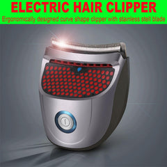 SUYOOULIN Hair Clippers side view highlights ergonomic grip for easy handling