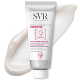 SVR Sensifine cleansing balm jar ready for application and makeup removal