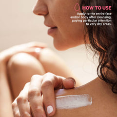 SVR Topialyse Cream family scene demonstrates safe use for babies, kids, and adults.