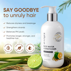 Svvimer conditioner pump-dispense enables easy daily application and even coverage.
