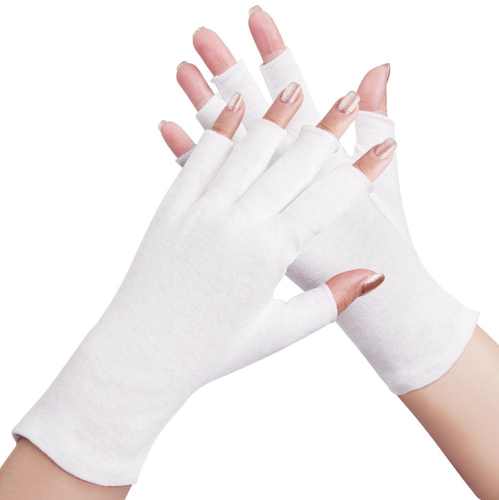 SWAKER four pairs white cotton gloves packaging for home care