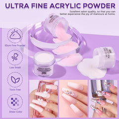 Sweet Trend acrylic liquid monomer for smooth, easy nail extensions.