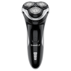 SweetLF electric razor 4D head close-up for precise contour shaving.
