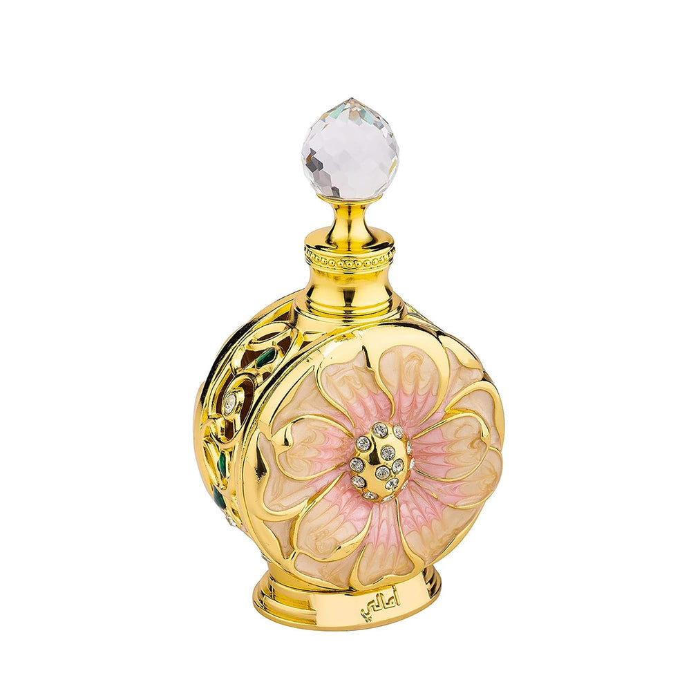 Swiss Arabian Amaali pineapple top notes evoke bright daytime freshness for confident mornings.