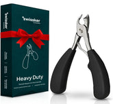 Swissker Heavy Duty Toenail Clippers overview showcasing ergonomic design.