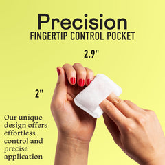 Swisspers Premium Cotton Pillows ideal for eye-area care and gentle removal.