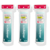 Swisspers premium exfoliating rounds box front for cleansing and makeup removal.