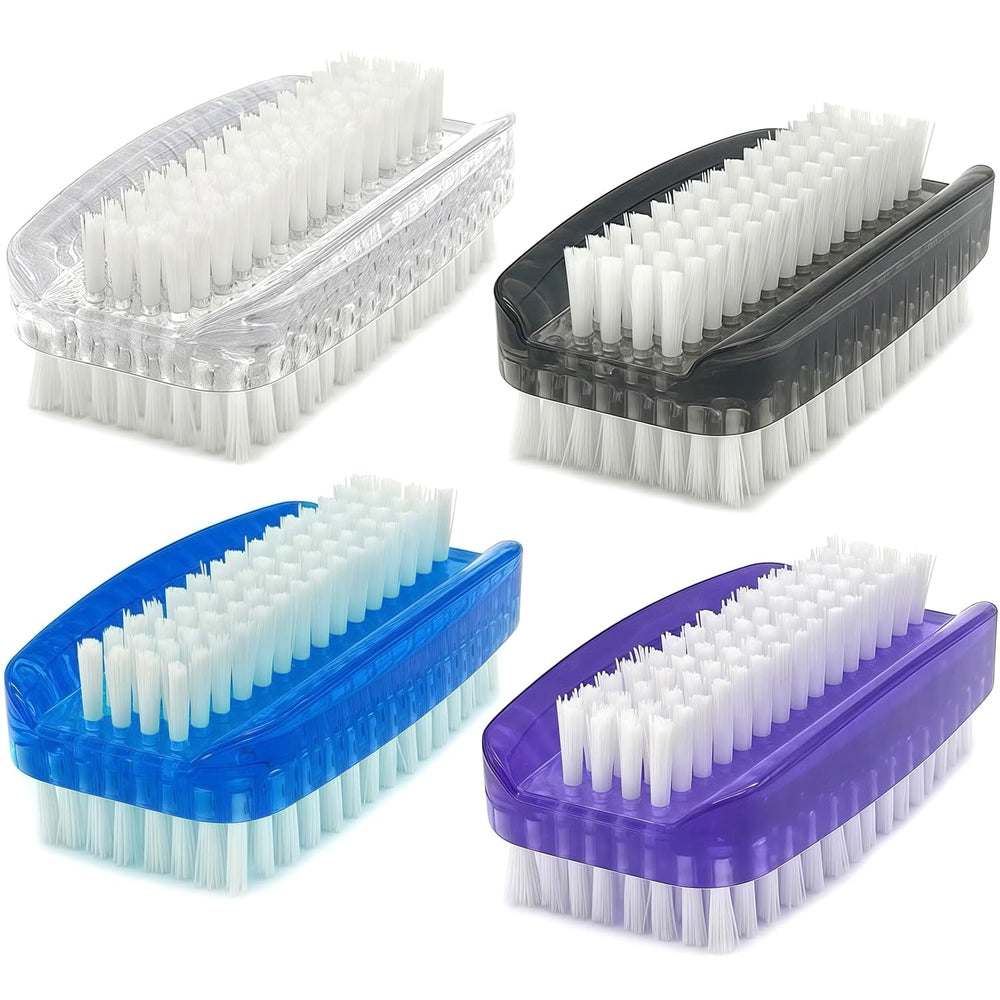 Sxmqhy two-sided nail brush cleans fingernails thoroughly for easy hand hygiene