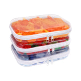 SXS LACONIC clear hard case open shows quick access and visible organization
