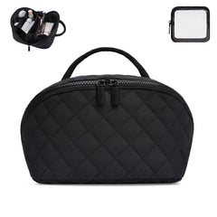 SXS LACONIC makeup bag with lay-flat design for quick access and tidy organization.