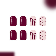 SYPAFG press-on nails 24pc kit with jelly glue demonstrates quick, salon-like application.