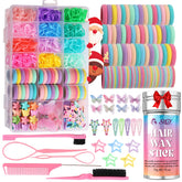 SYGY 1350pcs elastic hair ties in colors for versatile kids hairstyles