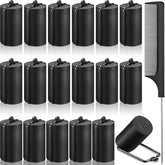 Syhood satin rollers 18-pcs package shows gentle waves.