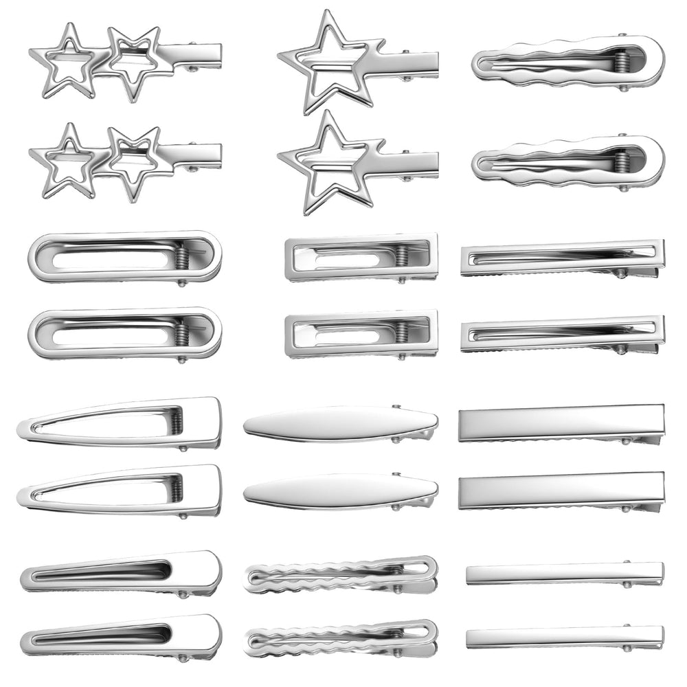 SynHHnergyx star-design hair clip adds secure, stylish accent.