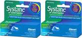 Systane Nighttime Ointment 2-pack pack shot with new packaging design for overnight use