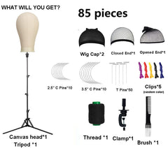 SZCY LLC T-pins set secures wigs during creation