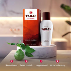 Tabac Original cap close up showcases premium design and refinement