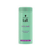 TAFT Instant Powder True Volume packaging showing compact 10g can for on-the-go texture.
