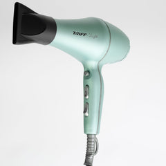 Taiff Style Hair Dryer curly hair enhancement delivers soft, defined coils and controlled volume.