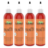 Taliah Waajid Black Earth African Healing Oyl bottle front for versatile hair and skin moisture.