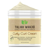 Taliah Waajid curls waves natural curly curl cream 16oz defines moisture for defined curls