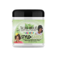 Herbal Style & Shine defines curls on natural hair with a lightweight feel