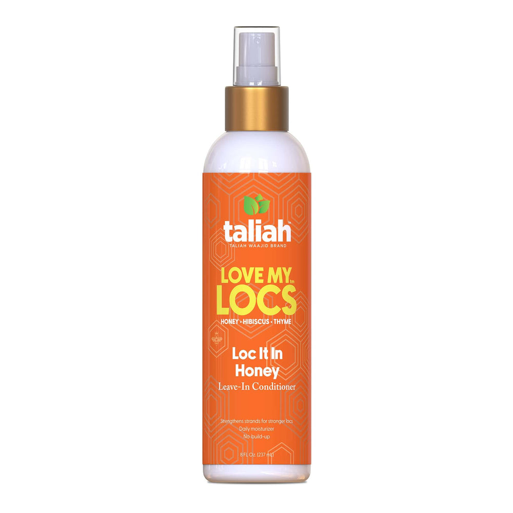 Taliah Waajid Love My Locs leave-in bottle with spray for easy daily moisture
