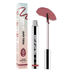 Talinzen lip stain peel-off application shows bold, transfer-proof color for all-day wear.