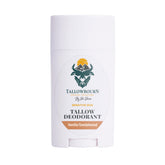 Tallowbourn Tallow Deodorant vanilla-sandalwood jar for daily freshness and calming scent.