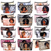 Talltalk 24pc makeup bags pack showcases compact canvas storage for travel organization.
